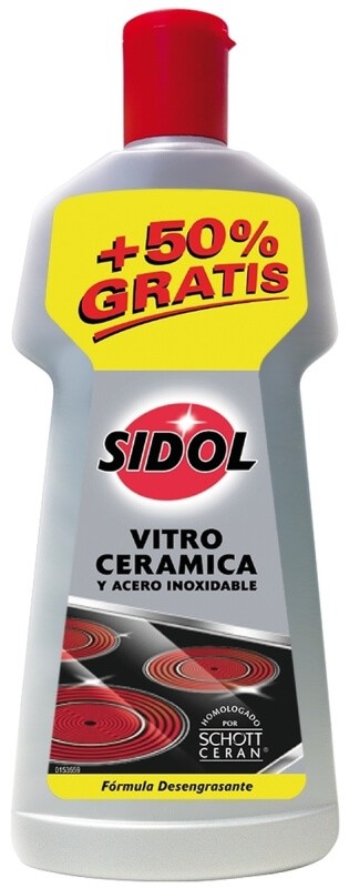 Sidol Crema Limpia Vitrocerámica 200 ml