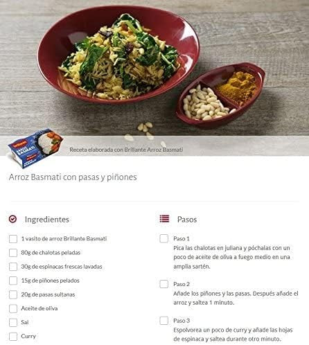 Brillante Arroz Basmati 125G PK2 - Arroz Aromático Listo en Minutos