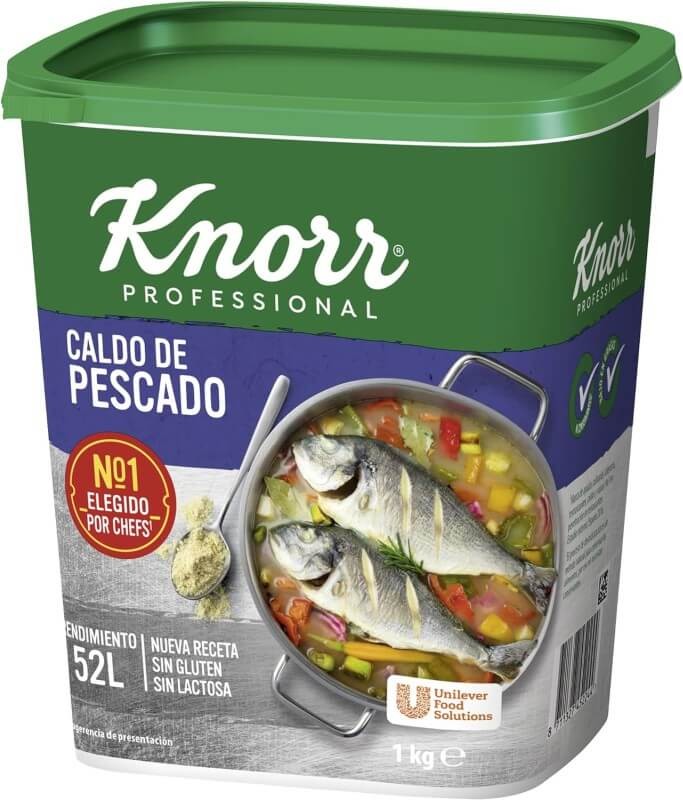 Knorr Caldo de Pescado 1Kg – El Secreto para Realzar tus Platos Marinos