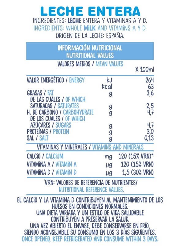 Puleva Leche Entera Pack 6 x 1 L - Calidad y Sabor en Cada Vaso