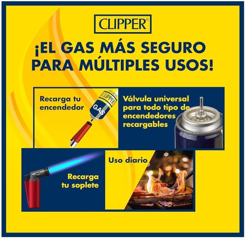Clipper Gas Azul Para Mecheros 300 ml