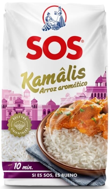SOS Arroz Aromático Kamalis 500G