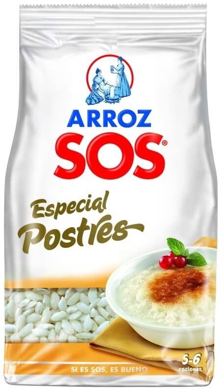 SOS Arroz Especial Postres 500g – Perfecto para Tus Recetas Dulces