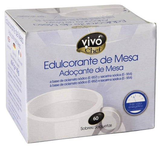 Vivó Chef Edulcorante de Mesa 60 Sobres
