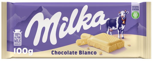 Milka Chocolate Blanco 100G