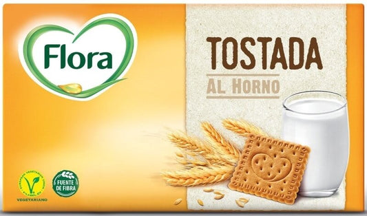 Flora Galleta Tostada Al Horno 450G