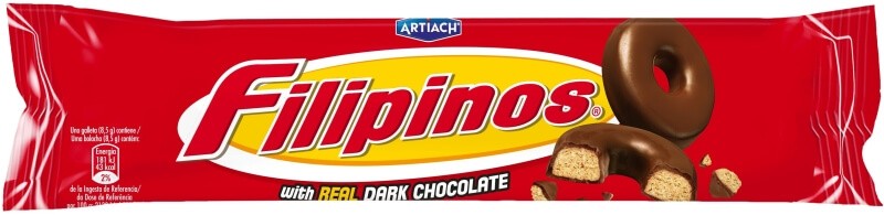 Filipinos Galleta Choco Negro 128G