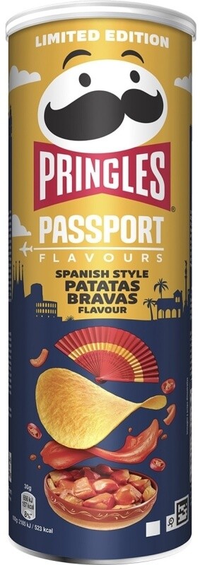 Pringles Passport Patatas Bravas 165G