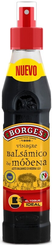 Vinagre Balsámico de Módena Borges 250 ml – Toque Auténtico y Práctico