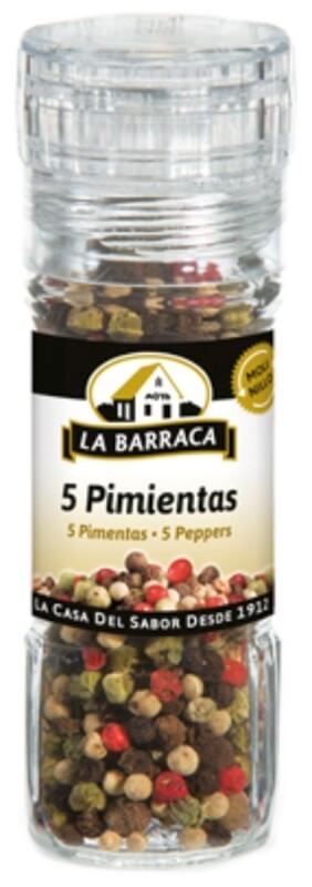 La Barraca 5 Pimientas Molinillo 6U
