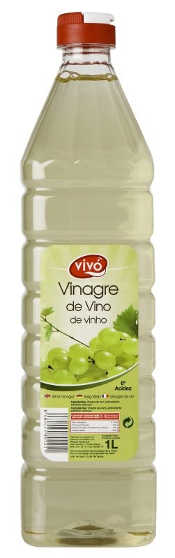 Vivo Vinagre Vino Blanco 1L