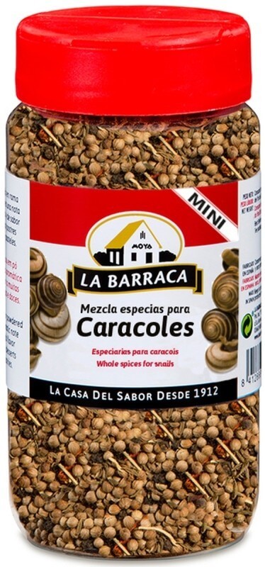 La Barraca Especias para Caracoles Bote Mini 115G – Sabor Auténtico para tus Recetas Tradicionales