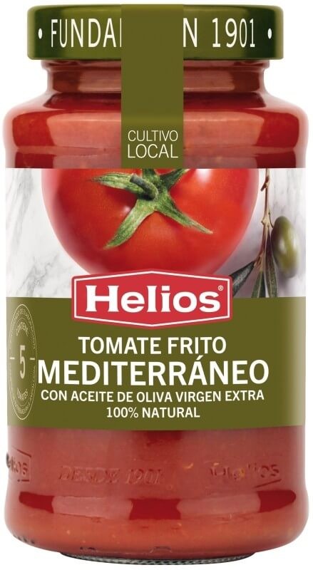 Helios Tomate Frito Mediterráneo 100% Natural 560G