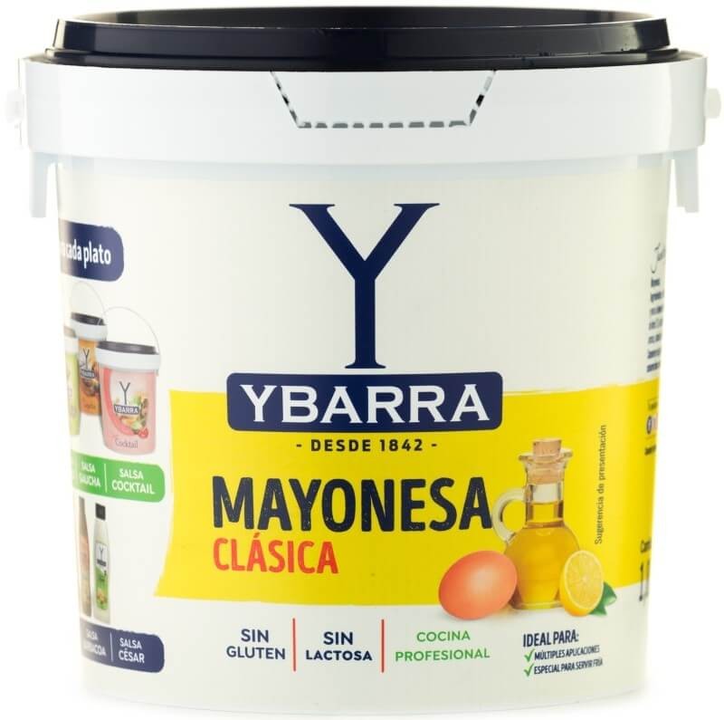 Ybarra Mayonesa Clásica Cubo 1800G