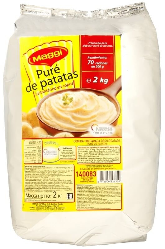 Maggi Puré de Patatas 2Kg