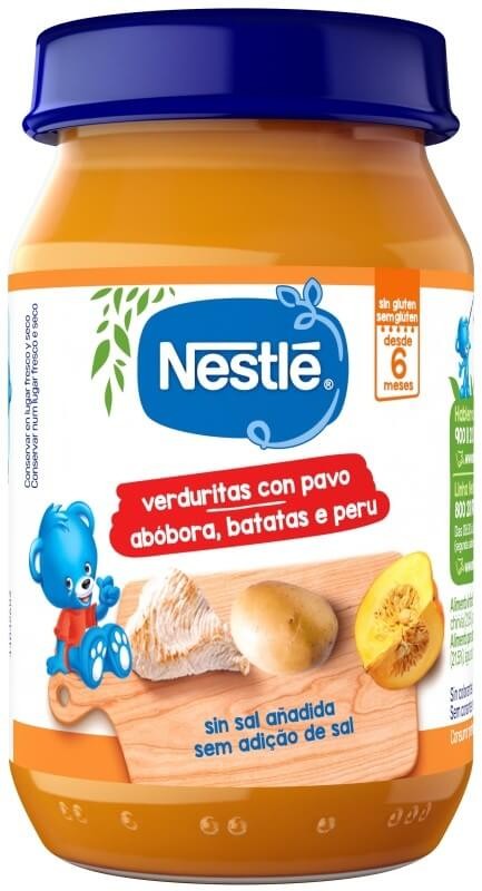 Nestle Verduras con Pavo 190G