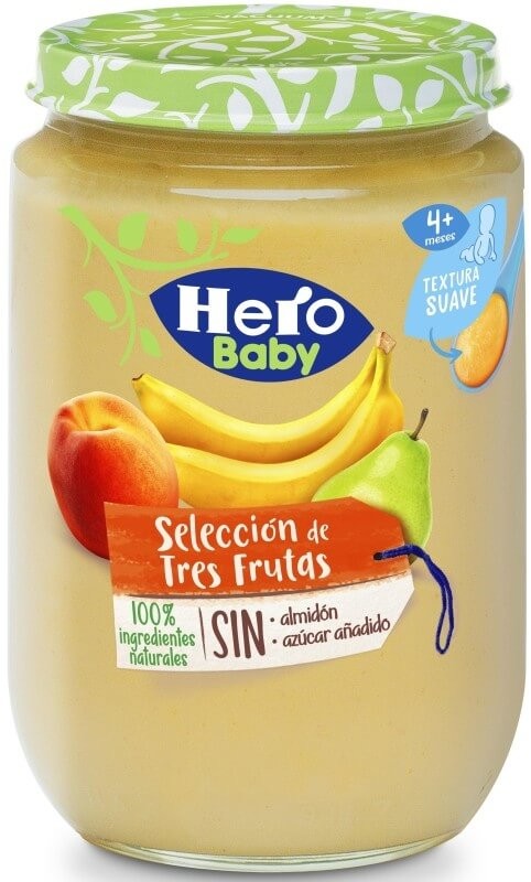 Hero Baby Selección de Tres Frutas 190G
