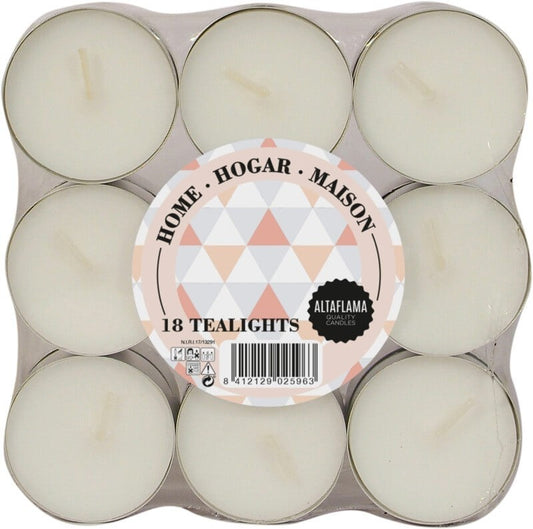 Roura Altaflama Velas Calientaplatos 18 Uds 10 gr