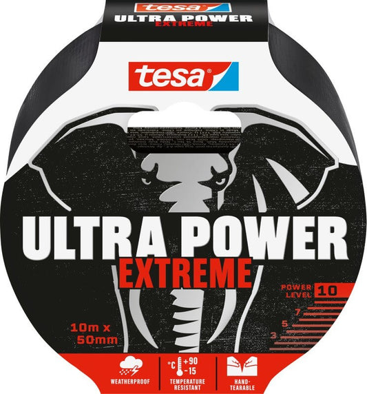 Tesa Cinta Ultra Power Extreme Negro 10M x 30mm