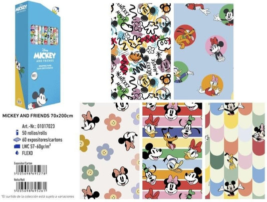 Basika Papel Regal Mickey 2x0,70