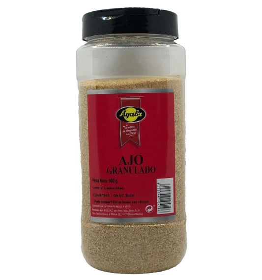 Ayala Ajo Granulado 900 g - Sabor Intenso y Práctico para Cocina Doméstica y Profesional