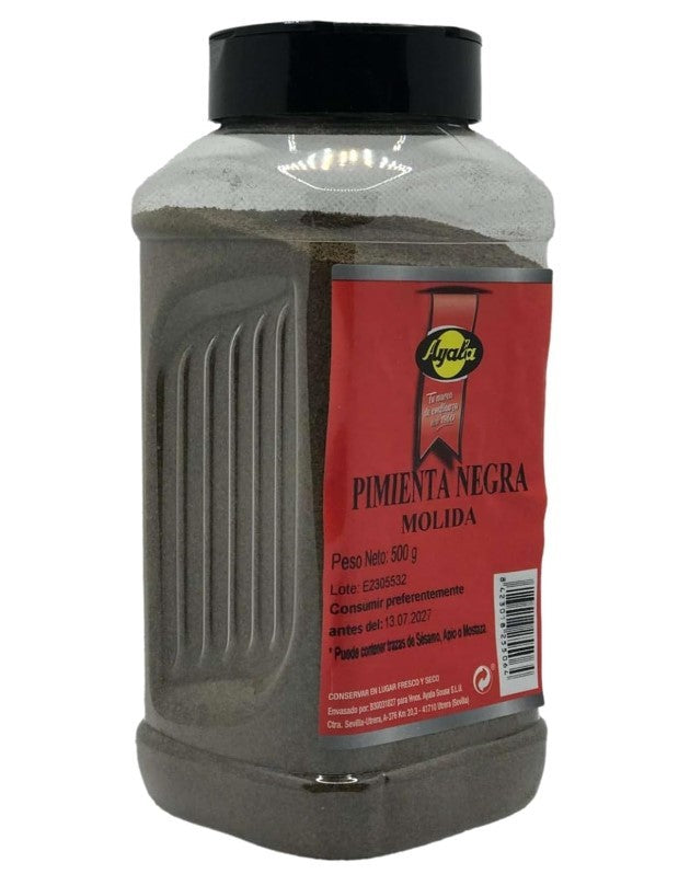 Ayala Pimienta Negra Molida 500G