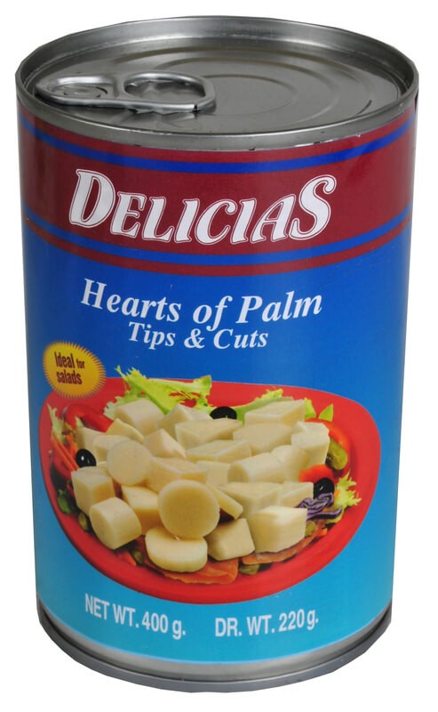 Delicias Palmito Corazon LT 400G