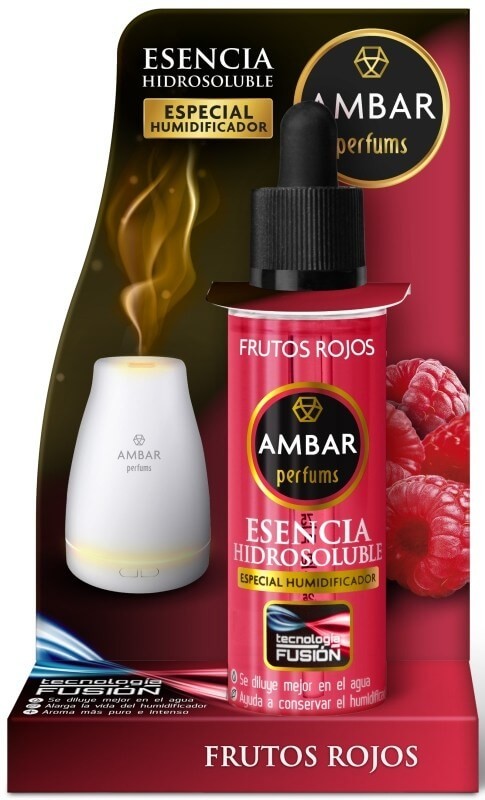 Ambar Esencia Humidificador Frutos Rojos 50Ml