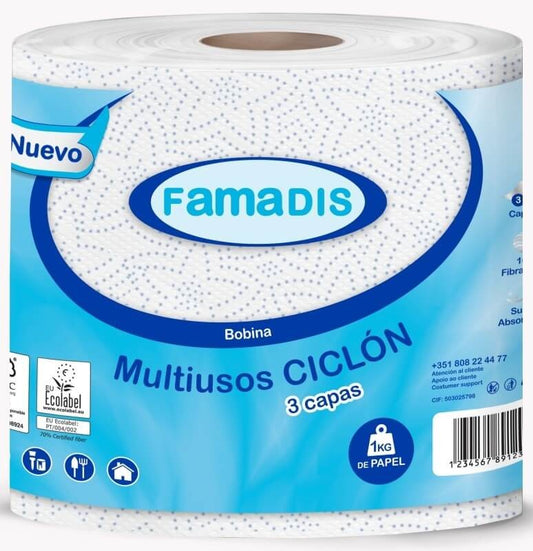 Famadis Papel de Cocina Ciclón 1 Rollo