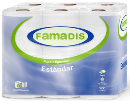 Famadis Papel Hig Estándar 2C 13,08M 12 Rol