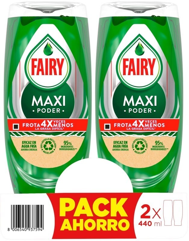 Fairy Maxipoder DP Pack 2 x 40Ml
