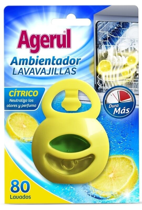 Agerul Ambientador Lavavajullas Cítrico 80G