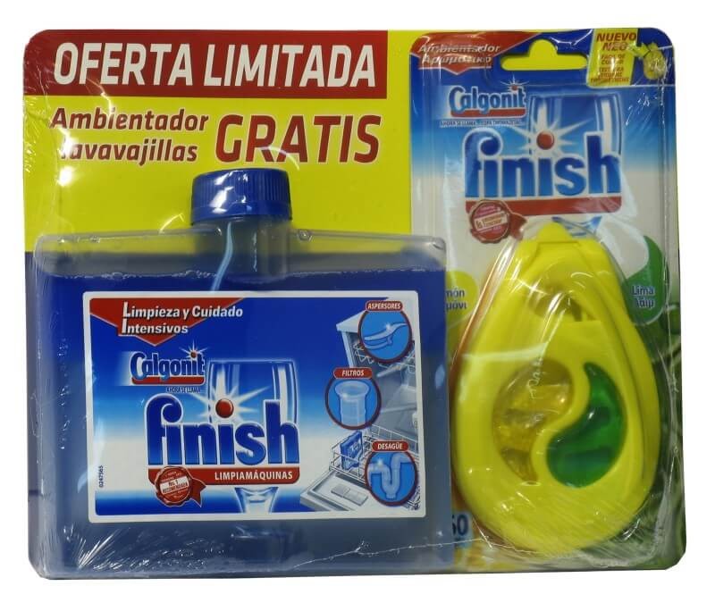 Finish Limpiamaq Liq 250+Amb