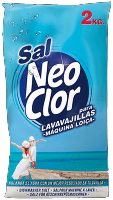 Neoclor Sal Lavavajillas Máquina Loiça 2Kg