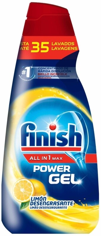 Finish Gel Todo en 1 Limón 35D 700Ml