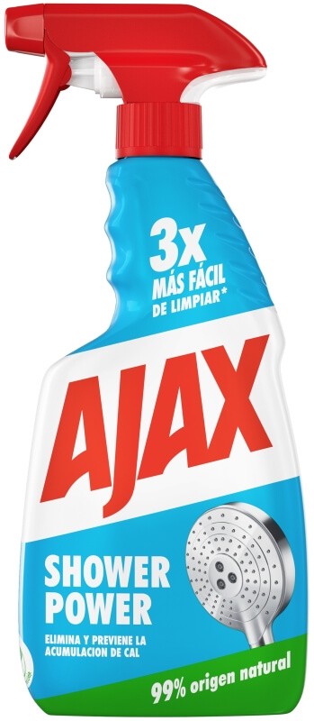 Ajax Antical Shower Power 500 ml - Limpieza Imbatible y Triple Acción Contra la Cal