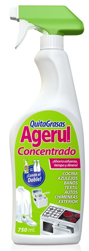 Agerul Quitagrasas Concentrado 750 ml – Potencia Profesional para la Limpieza Más Difícil