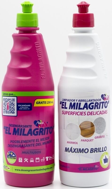 El Milagrito Desengrasante + Abrillantador 2L