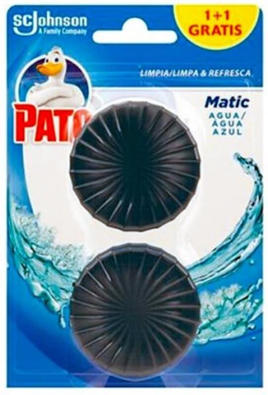 Pato Patomatic WC Agua Azul 1+1U