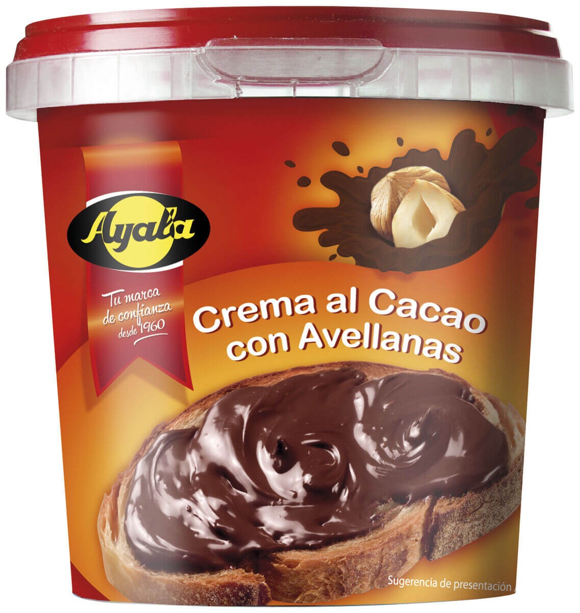 Ayala Crema al Cacao con Avellanas 500G