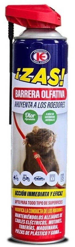 Zas Repelente de Roedores 600 ml - Protección Eficaz y Duradera contra Roedores