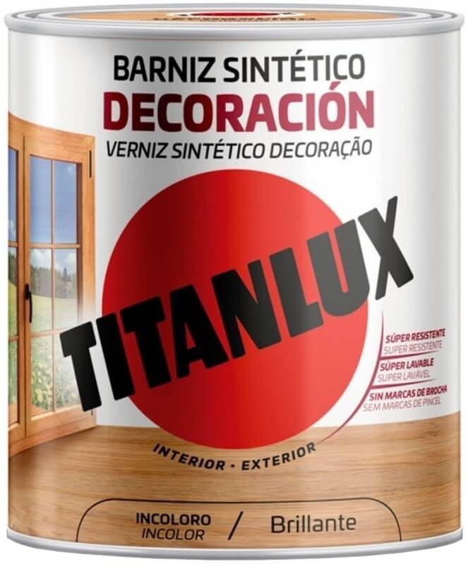 Titanlux Barniz Brillante Incoloro 750Ml