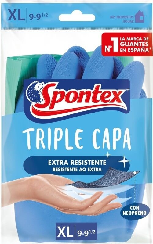 Spontex Guante Triple Capa XL