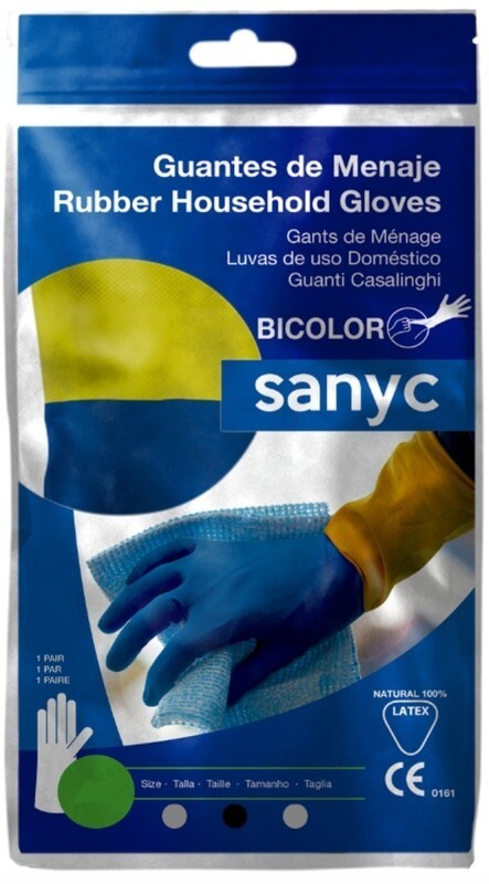 Sanyc Guante Bicolor Extfte XL