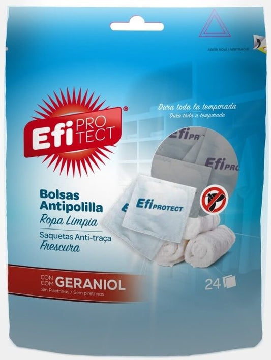 Efi Protect Bolsas Antipolilla Ropa Limpia 24U