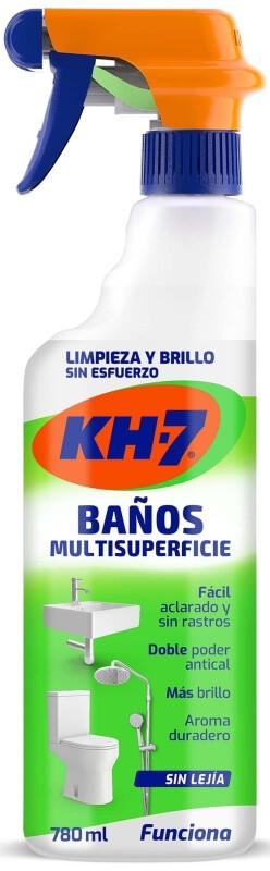 KH-7 Baños Multisuperficie 780 ml - Limpieza y Brillo en Cada Rincón sin Esfuerzo