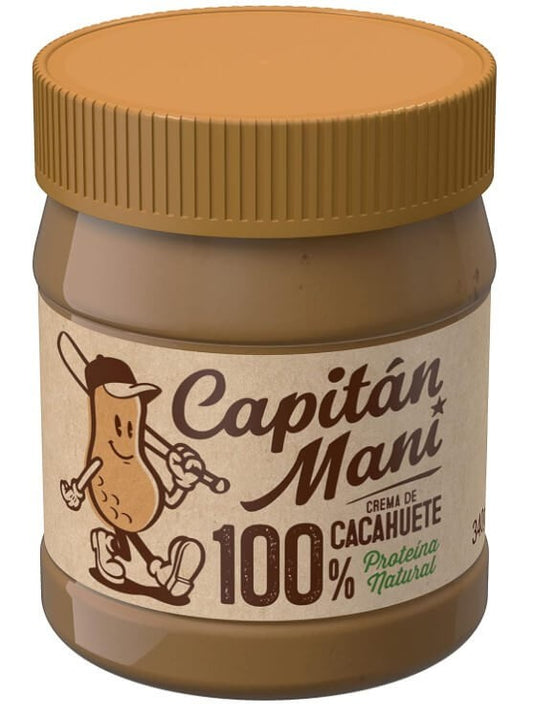 Capitán Maní Crema de Cacahuete 100% 340G