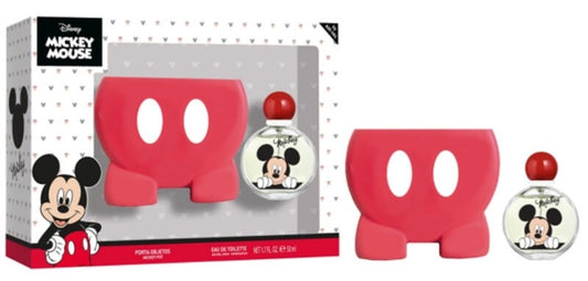 Mickey Estuche 50Vp + Porta Objetos