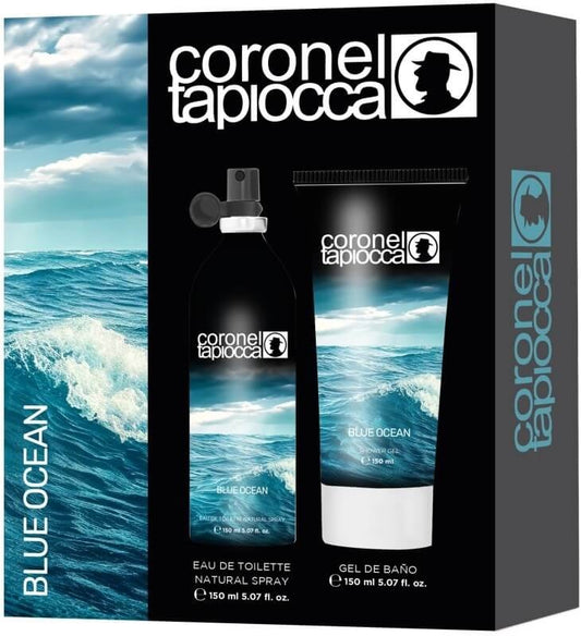 Coronel Tapiocca Estuche Blue Ocean Toilette 150Ml + Gel de Baño 150Ml
