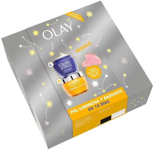 Olay Estuche Vitam C 50Ml + Retin 24 + Masaje